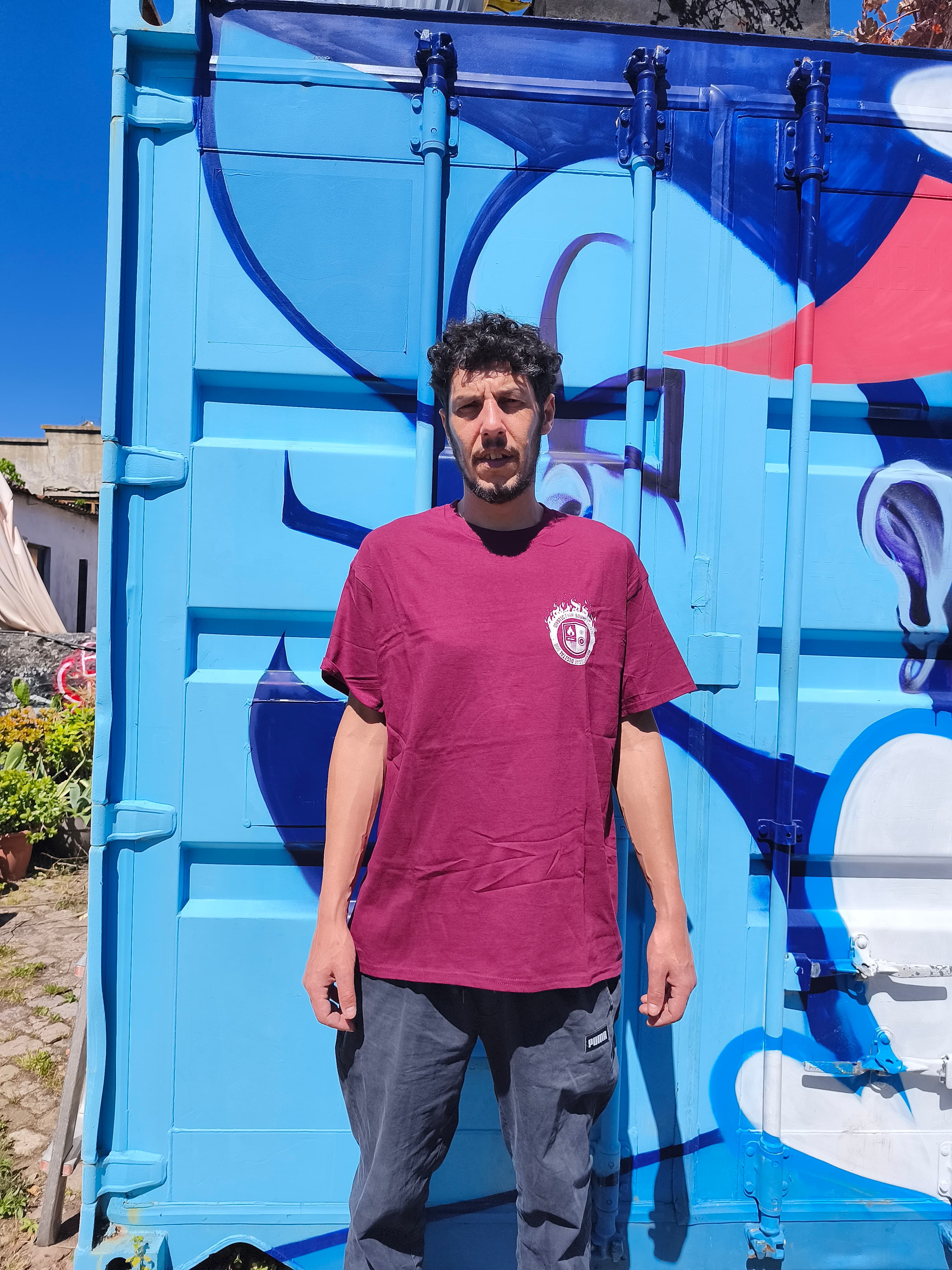 Mystic Fyah Classic Tee — Bordeaux 2