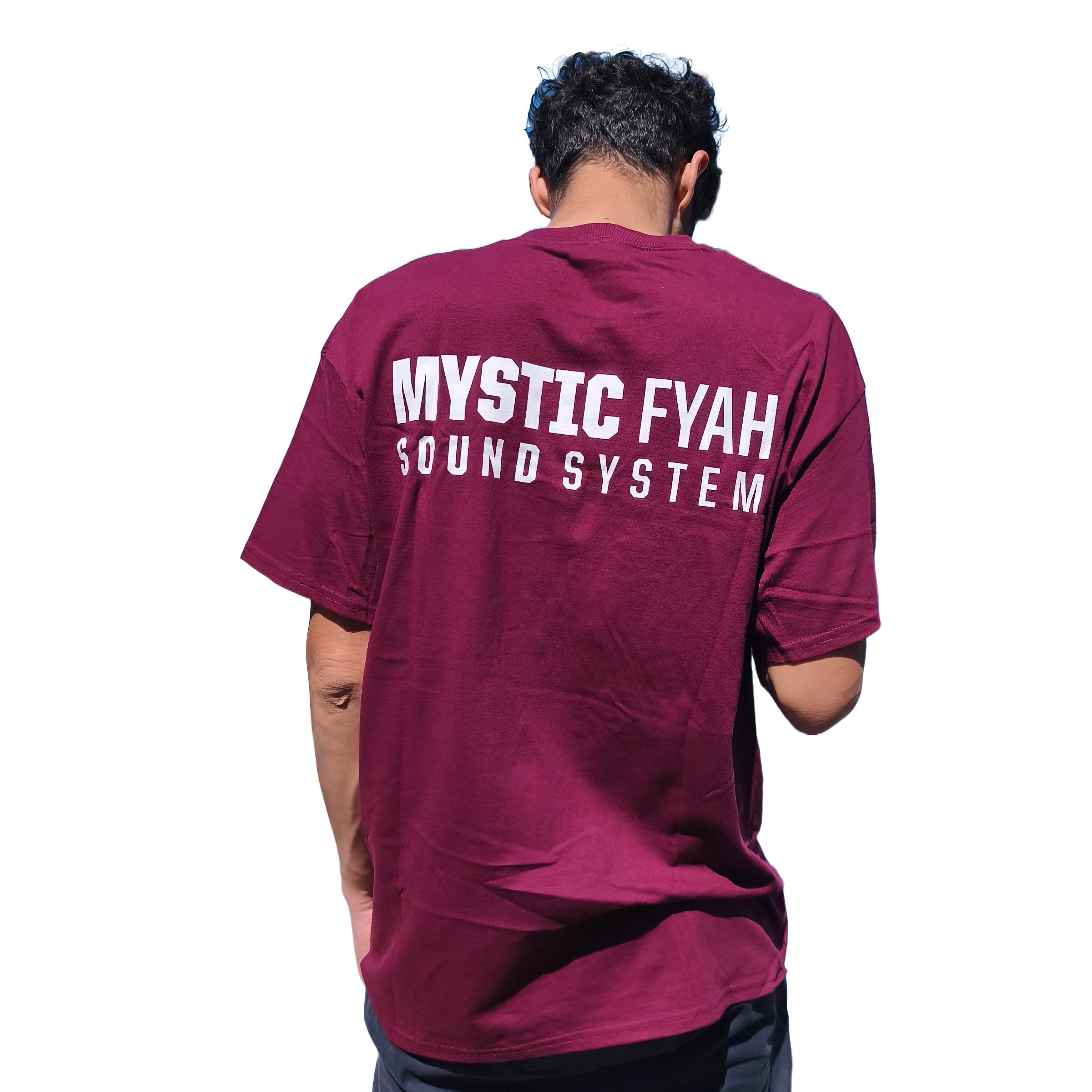 Mystic Fyah Classic Tee — Bordeaux